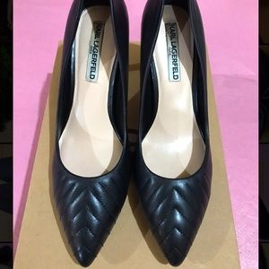 Karl lagerfeld heels size 9 Like new